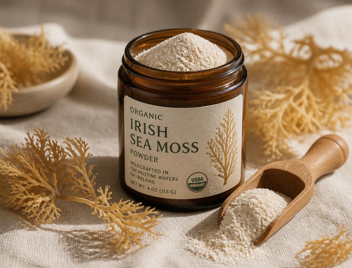 Organic Irish Moss Powder — Powders & Teas