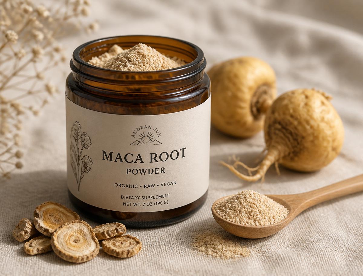 MACA POWDER 4oz — Powders & Teas